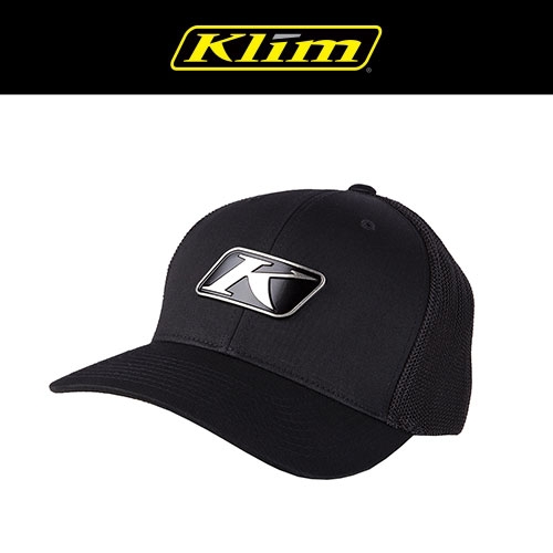 KLIM(클라임) 아이콘 스냅 모자 - 블랙 아스팔트