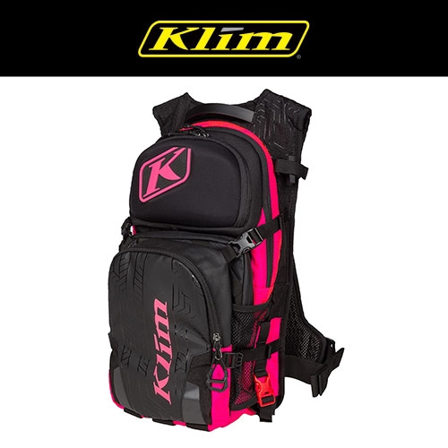KLIM(클라임) 낙팩 - 블랙 녹아웃 핑크