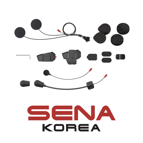 [세나공식대리점] SENA 세나 스파이더 ST1용 HD스피커 헬멧 클램프킷 SPIDER-ST1-A01