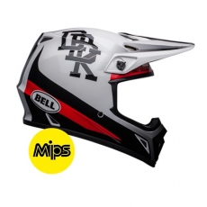 BELL 벨 MX-9 트위치 DBK 화이트/블랙 MIPS 풀페이스 헬멧