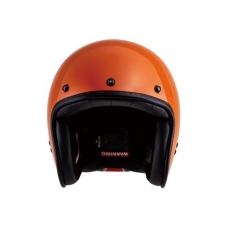 SOL AO-1 썬셋 오렌지 오픈페이스 헬멧