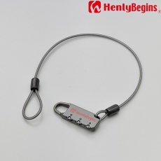 HenlyBegins 헨리비긴스 3DIAL LOCK W/STRAIGHT CABLE 다이얼식 잠금장치