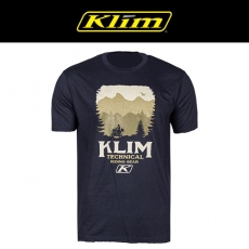 KLIM(클라임) 배드랜드 티셔츠 - 네이비