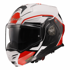 LS2 FF901 ADVANT X METRYK WHITE RED 어드벤트 화이트 레드 시스템 헬멧