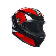 AGV K6 S HYPHEN BLACK RED WHITE 풀페이스 헬멧
