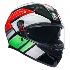 AGV K-3 WING BLACK ITALY 풀페이스 헬멧