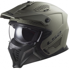 LS2 OF606 DRIFTER 솔리드 매트 샌드 멀티 오픈페이스 헬멧 (전면 마스크 탈부착)