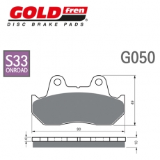 GOLDfren 골드프렌 쉐도우, CB750 브레이크패드 G050-S33