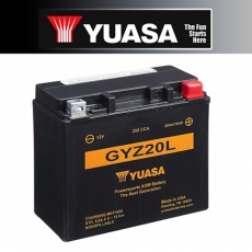 [무료완충이벤트] 유아사 USA GYZ20L 무보수 배터리-12V, 20A