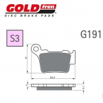 GOLDfren 골드프렌 TE250/300, FE 250/350/450 브레이크패드 G191-S3