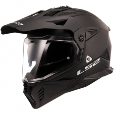 LS2 MX702 파이오니어 2 오프로드 헬멧 - 솔리드 매트 블랙